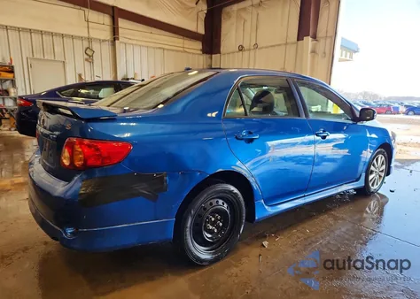2010 Toyota Corolla S из США, поврежденный, VIN 2T1BU4EE0AC528945